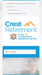 Mobile Screenshot of crestretirement.com